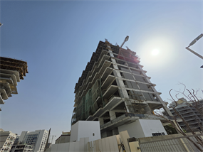 Solanki One, Dubailand construction progress, 35.17% complete: RERA site inspection 14 Sept 2026 (photo 2)