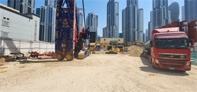 Downtown Residences — construction site
