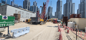 Downtown Residences — construction site