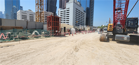 Downtown Residences — construction site