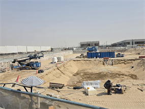 California Residences, California Village construction progress, 1.74% complete: RERA site inspection 10 Sept 2026 (photo 3)