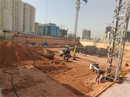 SAMANA ParkVille, Dubai Land Residence Complex (DLRC) construction progress, 5.12% complete: RERA site inspection 18 Jun 2026 (photo 1)