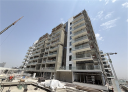 Azizi Riviera 64, Meydan construction progress, 83.82% complete: RERA site inspection 7 Sept 2026 (photo 6)