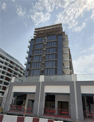 Azizi Riviera 64, Meydan construction progress, 83.82% complete: RERA site inspection 7 Sept 2026 (photo 1)
