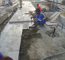 Azizi Riviera 64 — construction site