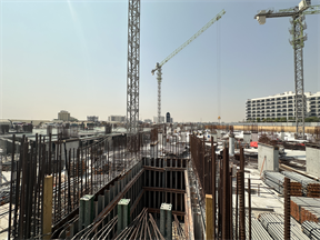 Samana Hills South Tower A, Dubai Industrial City construction progress, 12.12% complete: RERA site inspection 28 Sept 2026 (photo 4)