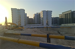 SAMANA Imperial Garden, Arjan construction progress, 3.76% complete: RERA site inspection 19 Jun 2026 (photo 1)
