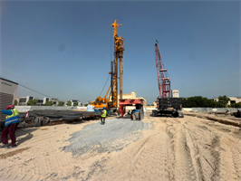 City Walk Crestlane 1 Building B, City Walk construction progress, 0.19% complete: RERA site inspection 3 Aug 2026 (photo 5)