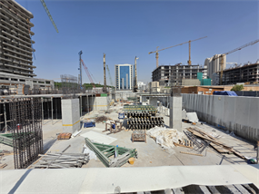SAMANA Business Park, Majan construction progress, 12.83% complete: RERA site inspection 24 Sept 2026 (photo 2)