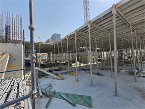 SAMANA Business Park, Majan construction progress, 12.83% complete: RERA site inspection 24 Sept 2026 (photo 4)