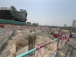 Velos Residence, Motor City construction progress, 6.6% complete: RERA site inspection 4 Aug 2026 (photo 3)