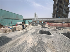 Velos Residence — construction site