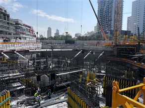 Binghatti Circle — construction site