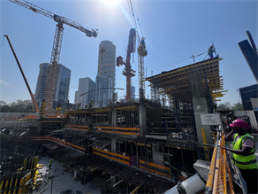 Binghatti Circle — construction site