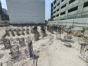 The Borough, Jumeirah Village Circle (JVC) construction progress, 5.45% complete: RERA site inspection 11 Aug 2026 (photo 1)