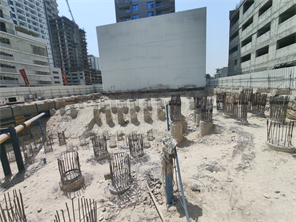 The Borough, Jumeirah Village Circle (JVC) construction progress, 5.45% complete: RERA site inspection 11 Aug 2026 (photo 2)