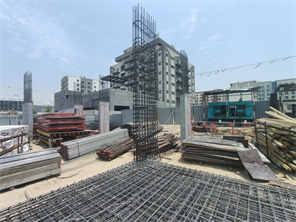 Sports View Residence 2 By Al Helal Al Zahaby — construction site
