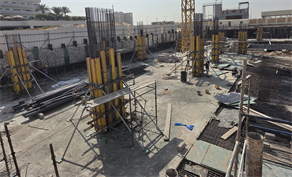 Ventana Residences — construction site