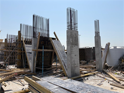 Blue Marina Residence, Dubai Islands construction progress, 13.4% complete: RERA site inspection 28 Sept 2026 (photo 1)