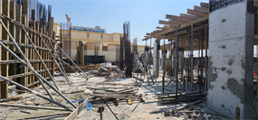 Blue Marina Residence, Dubai Islands construction progress, 13.4% complete: RERA site inspection 28 Sept 2026 (photo 5)