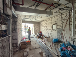 Xenia Residence — construction site