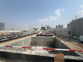 Belmore Residences, Mohammed Bin Rashid City construction progress, 6.53% complete: RERA site inspection 6 Aug 2026 (photo 3)