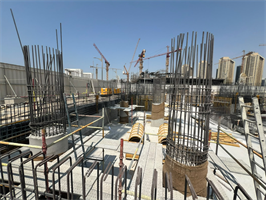 Ivy at Park Five, Dubai Production City (IMPZ) construction progress, 6.28% complete: RERA site inspection 17 Sept 2026 (photo 1)