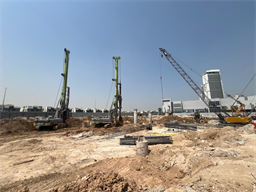 DAMAC District Tower C, DAMAC Hills construction progress, 4.07% complete: RERA site inspection 22 Sept 2026 (photo 1)