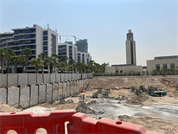 DAMAC District Tower C, DAMAC Hills construction progress, 4.07% complete: RERA site inspection 22 Sept 2026 (photo 2)