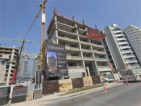 Azra Residence, Dubai Land Residence Complex (DLRC) construction progress, 27.51% complete: RERA site inspection 21 Sept 2026 (photo 1)
