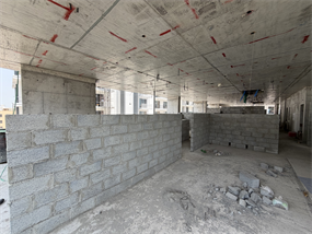 Purvanchal Triana Residences — construction site