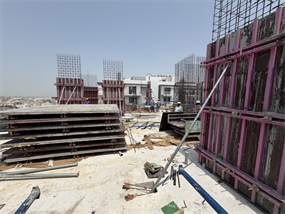 Purvanchal Triana Residences, Jumeirah Garden City construction progress, 26.44% complete: RERA site inspection 3 Aug 2026 (photo 5)