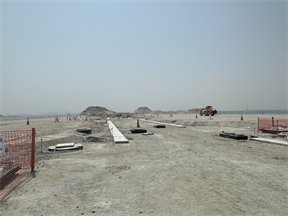 Palm Jebel Ali - The Beach And Coral Collection - Frond B — construction site