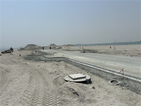Palm Jebel Ali - The Beach And Coral Collection - Frond C — construction site