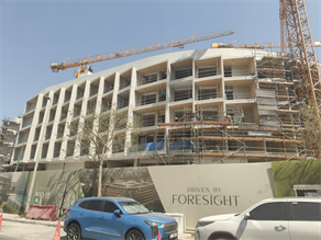 Binghatti Hillcrest — construction site