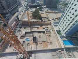 Celesto Tower, Dubai Land Residence Complex (DLRC) construction progress, 3.89% complete: RERA site inspection 18 Jun 2026 (photo 1)