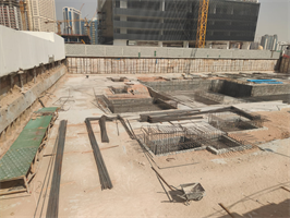 Celesto Tower, Dubai Land Residence Complex (DLRC) construction progress, 3.89% complete: RERA site inspection 18 Jun 2026 (photo 2)