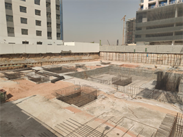 Celesto Tower, Dubai Land Residence Complex (DLRC) construction progress, 3.89% complete: RERA site inspection 18 Jun 2026 (photo 3)