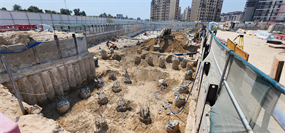 Nourelle, Madinat Jumeirah Living construction progress, 3.95% complete: RERA site inspection 14 Jul 2026 (photo 1)