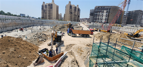 Nourelle, Madinat Jumeirah Living construction progress, 3.95% complete: RERA site inspection 14 Jul 2026 (photo 4)