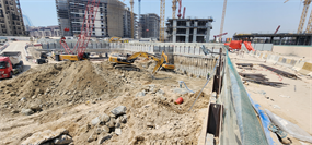 Nourelle, Madinat Jumeirah Living construction progress, 3.95% complete: RERA site inspection 14 Jul 2026 (photo 3)