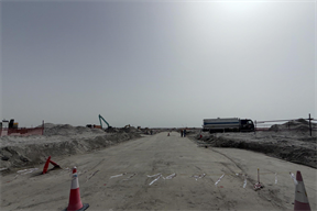 Palm Jebel Ali - The Beach And Coral Collection - Frond E — construction site