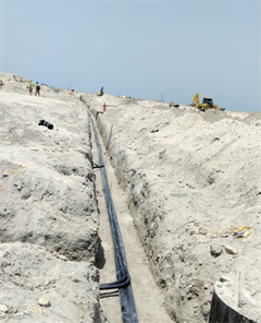 Palm Jebel Ali - The Beach And Coral Collection - Frond E — construction site