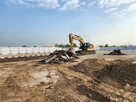 Aurea, Mina Rashid construction progress, 0.22% complete: RERA site inspection 2 Oct 2026 (photo 4)