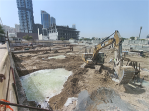 Sky Gate Tower — construction site