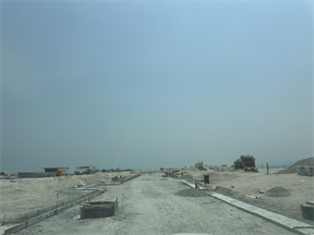 Palm Jebel Ali - The Beach And Coral Collection - Frond F — construction site