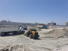 Ellington Sands I — construction site