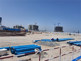 Ellington Sands I — construction site