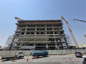 KHK 31, Dubai Land Residence Complex (DLRC) construction progress, 25.84% complete: RERA site inspection 31 Aug 2026 (photo 5)