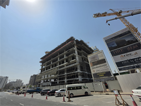 KHK 31, Dubai Land Residence Complex (DLRC) construction progress, 25.84% complete: RERA site inspection 31 Aug 2026 (photo 3)